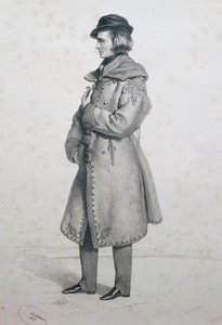 Portret van Franz Liszt door Josef Nikolaus Kriehuber