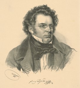 Portret van Franz Schubert, 1846