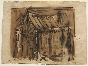 Tent (recto) door Josef Platzer