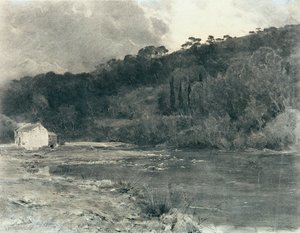 Aan de Guadaira (Spanje) door Josef Sturm