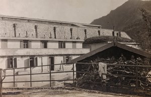 het fort van Chiusaforte door Josef Zohles
