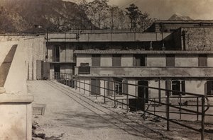 het fort van Chiusaforte door Josef Zohles