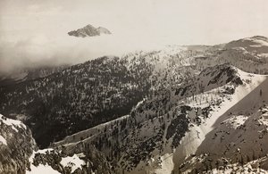 Album "Meine weltkriegs - Erinnerungen South-West Front (Karinthië, Italië, Zuid-Tirol) 31/03/1915-12/11/1918 - Josef Zohles Wenen": uitzicht op de Alpen