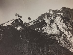 Album "Meine weltkriegs - Erinnerungen South-West Front (Karinthië, Italië, Zuid-Tirol) 31/03/1915-12/11/1918 - Josef Zohles Wenen": Fort Hensel door Josef Zohles
