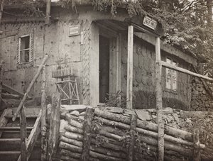 Album "Meine weltkriegs - Erinnerungen South-West Front (Karinthië, Italië, Zuid-Tirol) 31/03/1915-12/11/1918 - Josef Zohles Wenen": commandopost door Josef Zohles