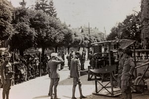 Album "Meine weltkriegs - Erinnerungen South-West Front (Karinthië, Italië, Zuid-Tirol) 31/03/1915-12/11/1918 - Josef Zohles Wenen": Oostenrijkse soldaten door Josef Zohles