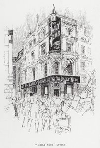 "Daily News" Kantoor door Joseph (after) Pennell