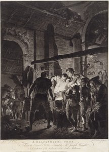 Een Smidse, gegraveerd door Richard Earlom (1743-97)
