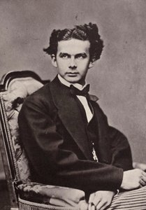 Koning Ludwig II van Beieren, 1867 door Joseph Albert