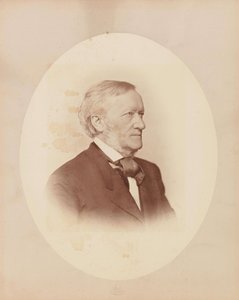 Portret van de componist Richard Wagner, ca. 1870