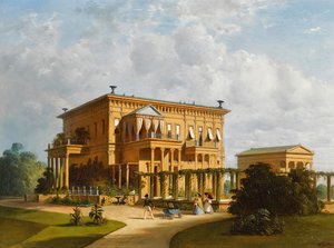 Het Zomerpaleis van de Hertog van Leuchtenberg in Sergievka, 1873