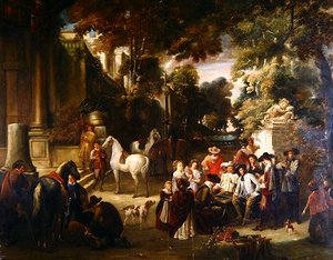 Fete Champetre door Joseph Anne Leroy