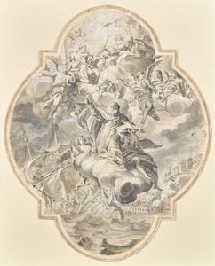 Apotheose van de heilige Nicolaas door Joseph Antony Adolph