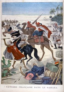 Franse overwinning in de Sahara, 1900 door Joseph Belon