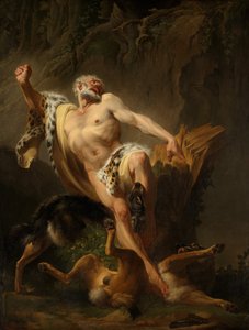 Milo van Croton door Joseph Benoît Suvée
