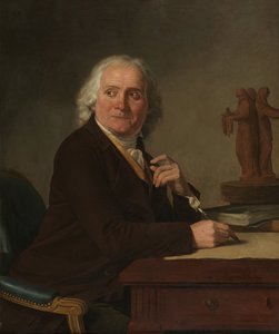Portret van Jean Rameau, 1793 door Joseph Benoît Suvée