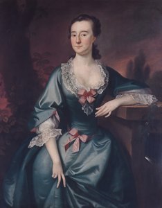 Mevrouw David Chesebrough door Joseph Blackburn