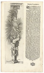 Kolom versierd met een dierlijke vorm, 1604 door Joseph Boillot