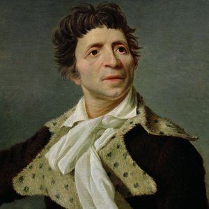 Frans: Portrait de Jean-Paul Marat (1743-1793), homme politique door Joseph Boze