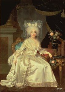 Portret van Louise Marie Josephine de Savoie, Gravin van Provence door Joseph Boze