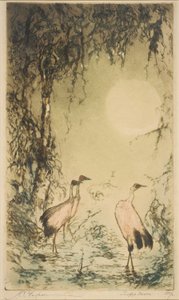 Tropische maan door Joseph C. Claghorn