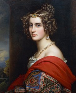 Portret van Amalia Von Schintling