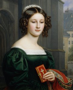 Portret van Anna Hillmaier