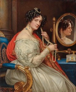 Portret van gravin Sofia Kisseleff, geboren Potocka door Joseph Carl Stieler