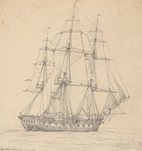 Enkele Fregat, Achtersteven Vooruit 1813