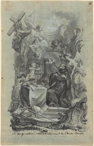 De IJverige Liefde van Sint Augustinus voor God door Joseph Christ