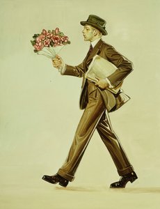 Het Boeket door Joseph Christian Leyendecker