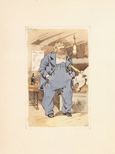 Kapitein Jack Bunsby, uit Dombey en Zoon (1848)