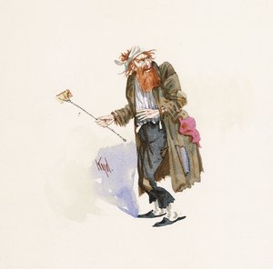 Fagin door Joseph Clayton  Clarke