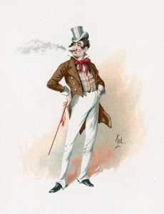 Dick Swiveller, illustratie uit 