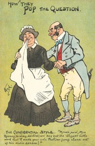 Hoe ze de vraag stellen, de vertrouwelijke stijl door Joseph Clayton Clarke