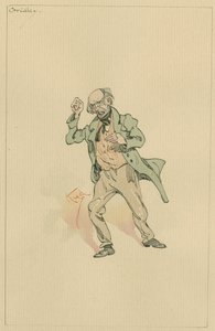 Mr Gridley, ca. 1920s door Joseph Clayton Clarke