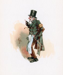 Trotty Veck, illustratie uit 