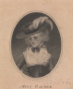 Miss Mary Palmer door Joseph Collyer