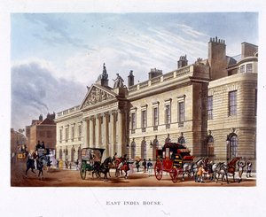 East India House, Londen door Joseph Constantine Stadler