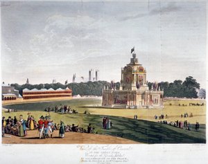 Green Park, Westminster, Londen, 1814 door Joseph Constantine Stadler
