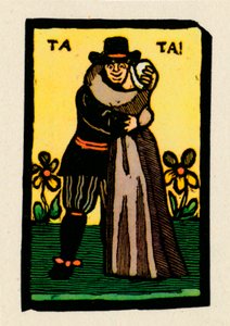 De Eerste Herleving van de Chap-Book Stijl, 1885, 1946 door Joseph Crawhall