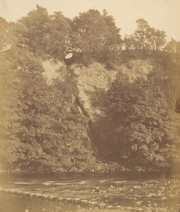 Bolton Priory. De stapstenen, 1850s door Joseph Cundall