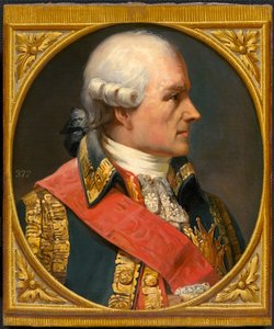 Jean Baptiste de Rochambeau, midden 19e eeuw door Joseph Desire Court