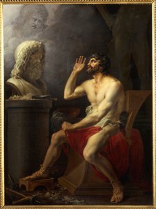 De Griekse beeldhouwer Phidias door Joseph Dorffmeister