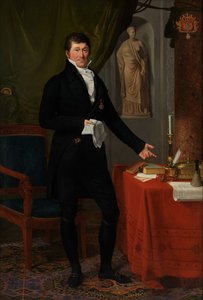 Portret van Baron Charles-Louis de Keverberg de Kessel