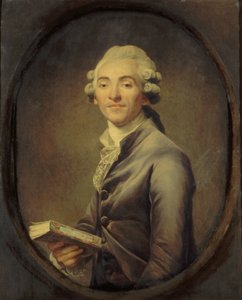 Bernard-Germain-Etienne de la Ville-sur-Illon, graaf van Lacépède 1756-1815, ca. 1785 door Joseph Ducreux