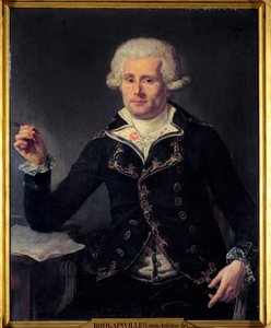 Portret van Louis Antoine, Graaf van Bougainville (1729-1811) door Joseph Ducreux