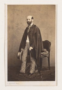 Portret van de schilder Bodin, ten voeten uit (series title) door Joseph Dupont