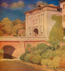 Porta Cavour, Treviso, 1934, 1936 door Joseph Edward Southall