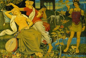Schone Slaapsters door Joseph Edward Southall